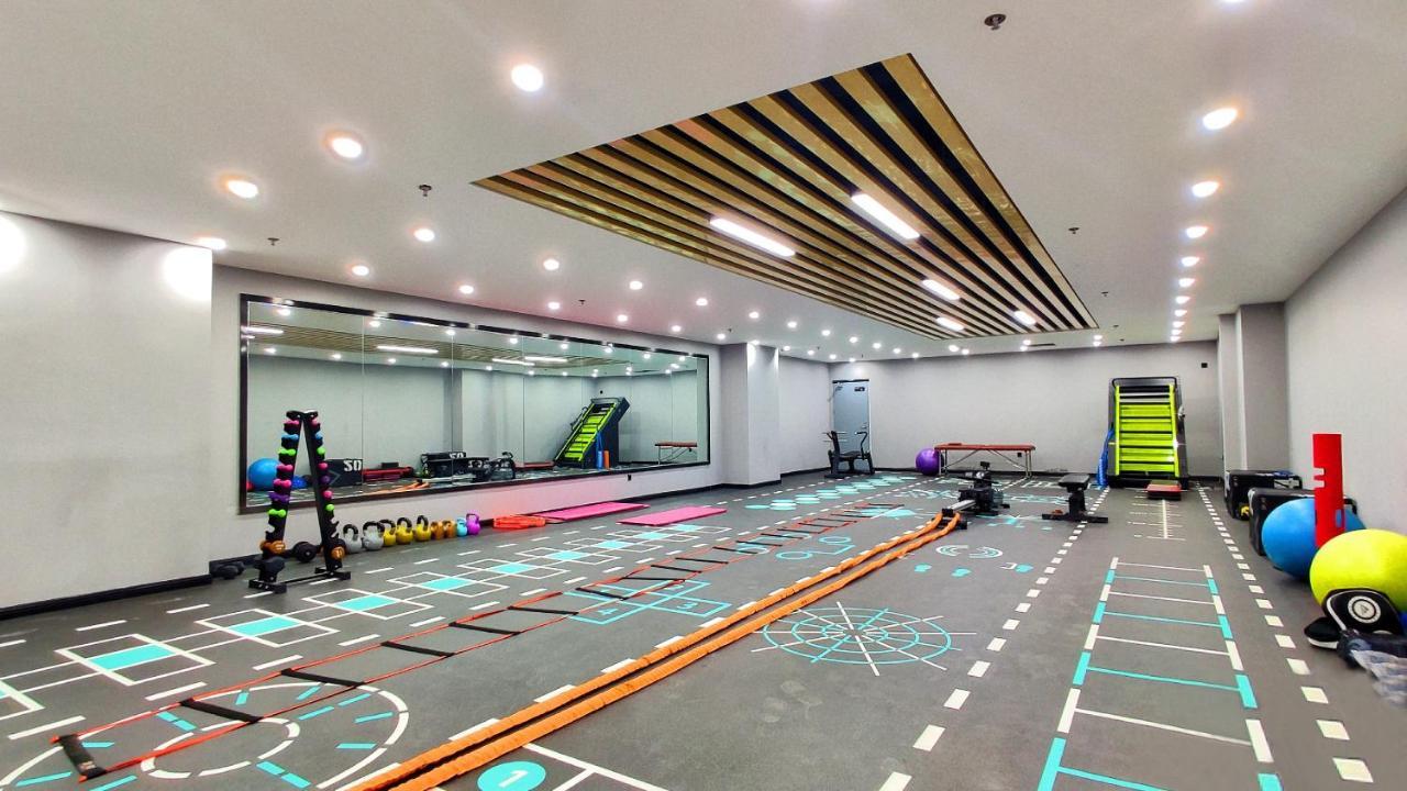 Yantai Meiya International Aparthotel Ngoại thất bức ảnh
